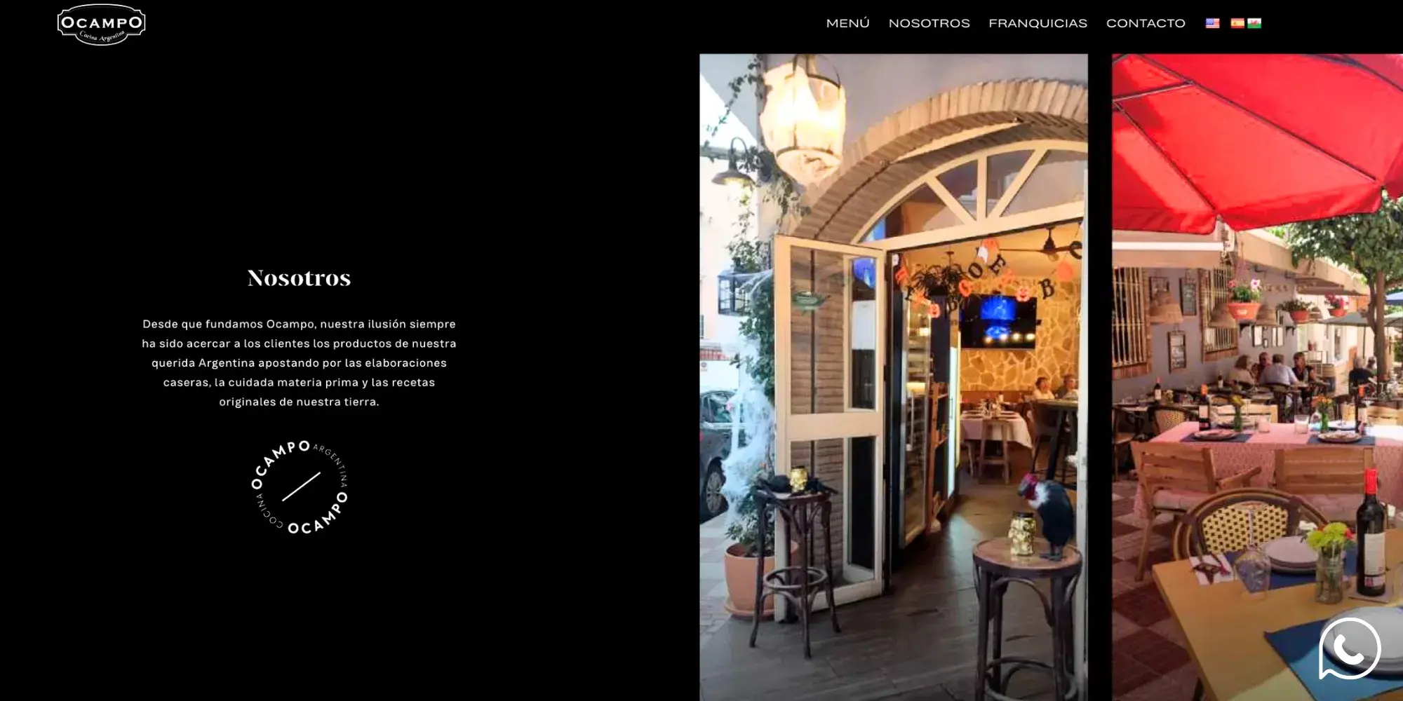 ocampo restaurant argentino